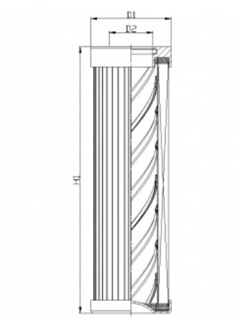 DLD100B80B0 hydraulic filter element