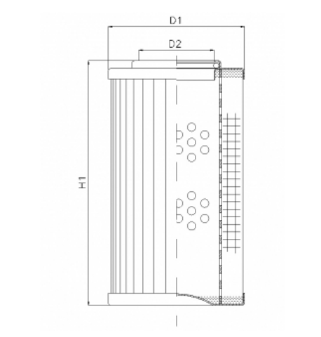 DLD150E10B/1 hydraulic filter element