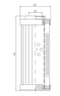 DLD900T250B filter element for pressure filter