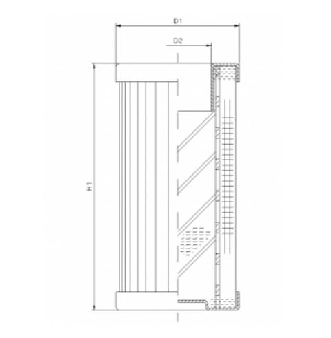 DMD0005B200B hydraulic filter element