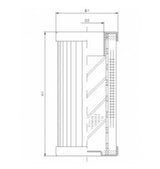 DMD0008B500B hydraulic filter element