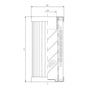 DMD0008W300B filter element for pressure filter