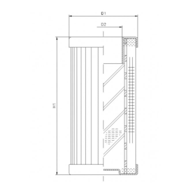DMD0011W500B hydraulic filter element