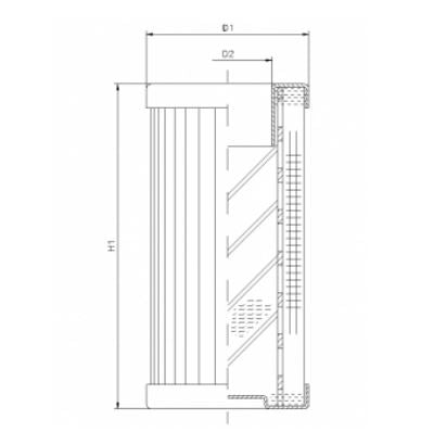 DMD0015B200B hydraulic filter element