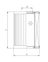 DMD034F20B Filter element for pressure filter