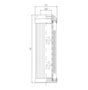 DMD125W100B hydraulic filter element