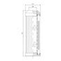 DMD127W10B hydraulic filter element