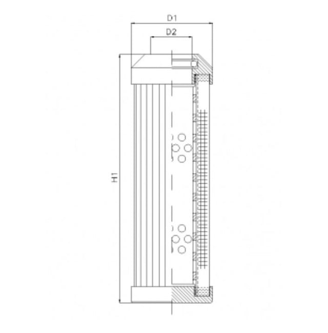 DMD149B10B hydraulic filter element