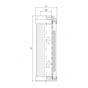 DMD243E05B hydraulic filter element
