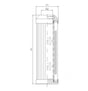 DMD243E20B hydraulic filter element