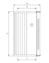 DMD760B60B hydraulic filter element
