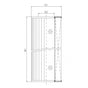 DMD761B100B hydraulic filter element