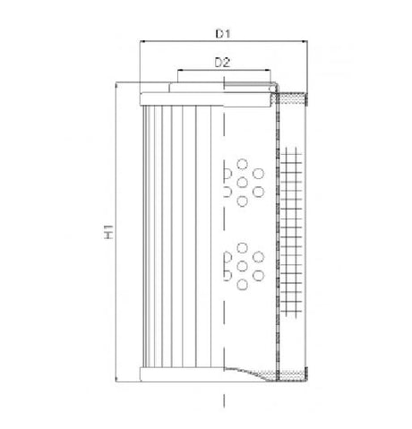DVD20004B130B hydraulic filter element