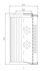 DVD20008B25V Filter element for pressure filter