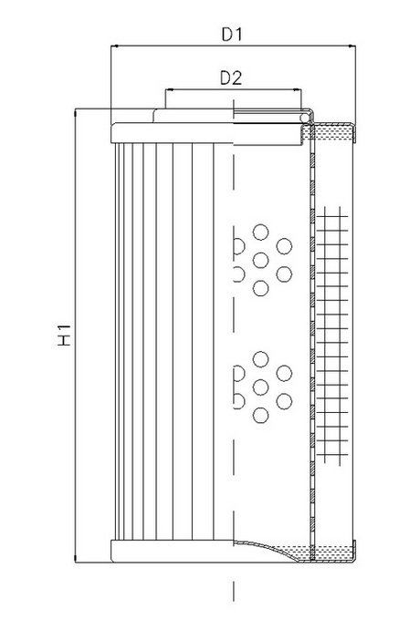 DVD20013E03B filter element for pressure filter