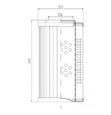 DVD20015B60V hydraulic filter element