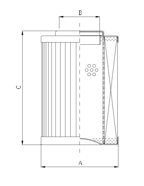 DVD20015E20B Filter element for pressure filter