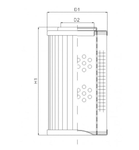 DVD20018K20B filter element for pressure filter