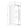 DVD20020E03B filter element for pressure filter