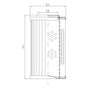 DVD20020K05B filter element for pressure filter