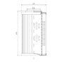DVD210E03V Filter element for pressure filter