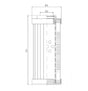 DVD210F10V Filter element for pressure filter