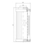 DVD2140F03B hydraulic filter element