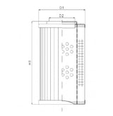 DVD2140K20V Filter element for pressure filter