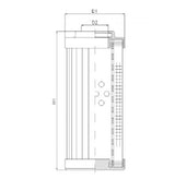 DVD2360W100B/1 hydraulic filter element