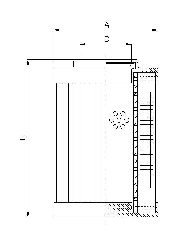 DVD290F20B Filter element for pressure filter