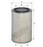 E118L07 air filter element
