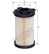 E129KP D346 fuel filter element