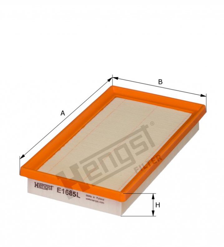 E1685L air filter element