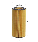 E175H D129 oil filter element (metal-free)