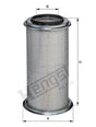 E1835L air filter element