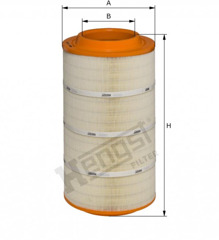 E1857L air filter element