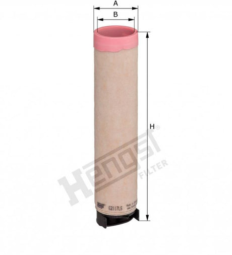 E2117LS air filter element (secondary)