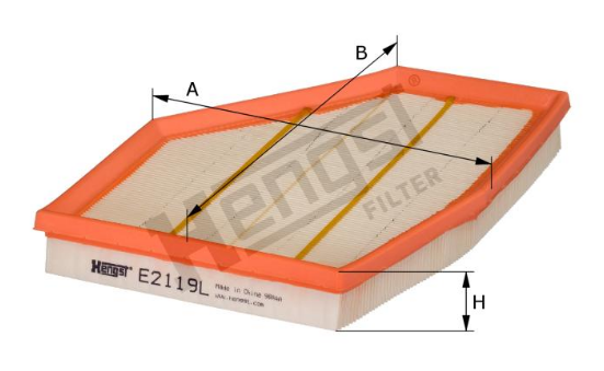 E2119L air filter element