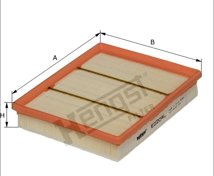 E2204L air filter element