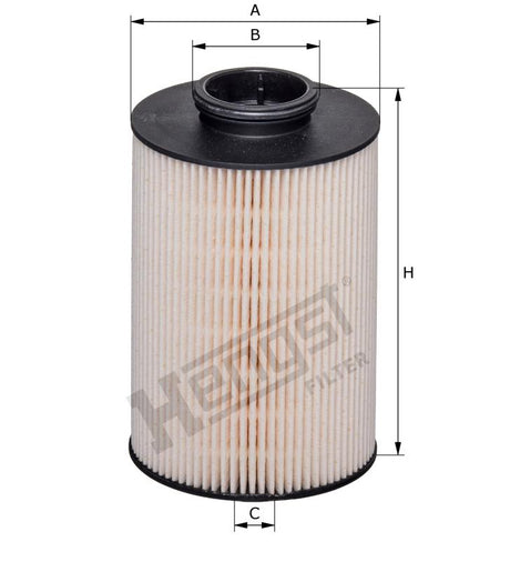 E401KP D142 fuel filter element