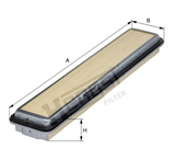 E5902LI cabin air filter element