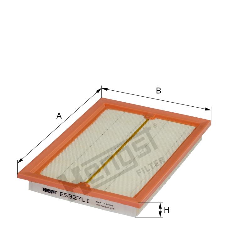 E5927LI cabin air filter element