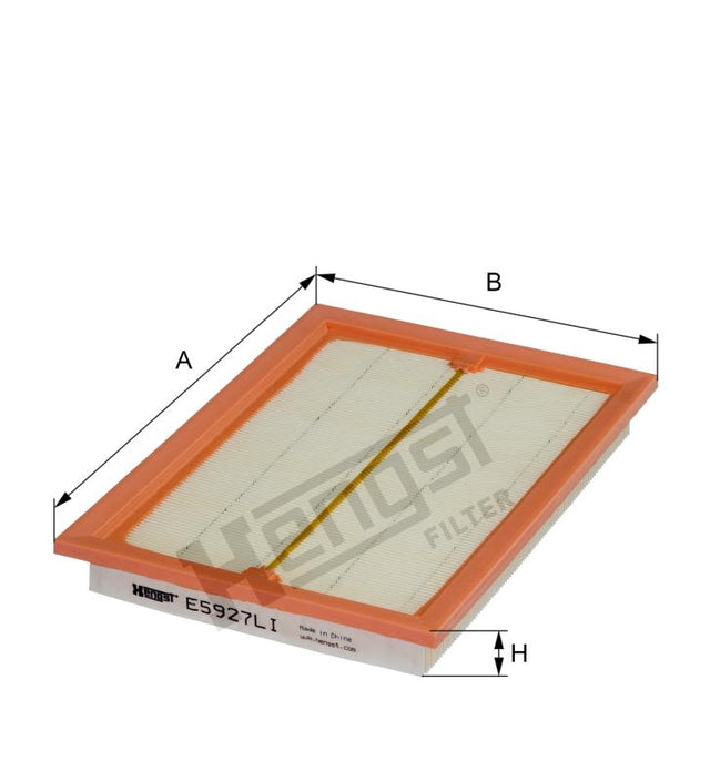 E5927LI cabin air filter element