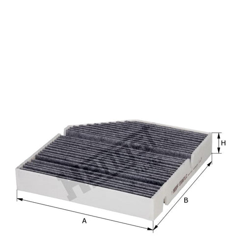 E5967LC cabin air filter (activated carbon)
