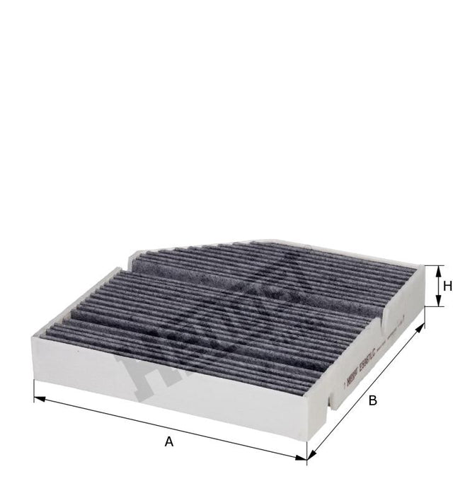 E5967LC cabin air filter (activated carbon)