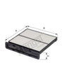 E5968LI cabin air filter element