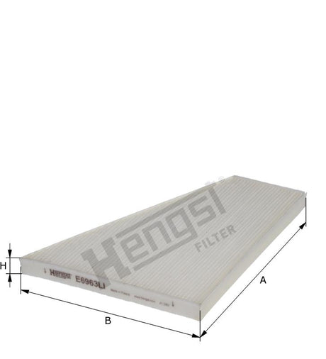 E6963LI cabin air filter element