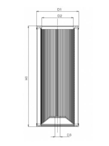 E714G25 hydraulic filter element