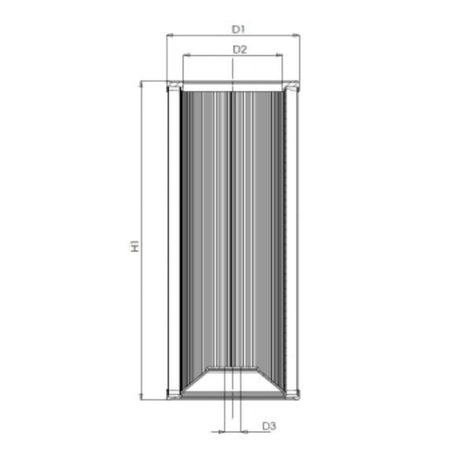 E722G06 hydraulic filter element