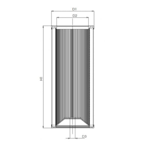 E722G25 hydraulic filter element